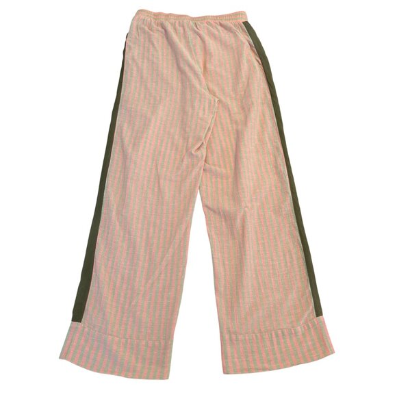 SMALL Aratta Silent Journey Boho Seven Hills Embroidered Stripe Wide Leg Pants - Picture 10 of 14